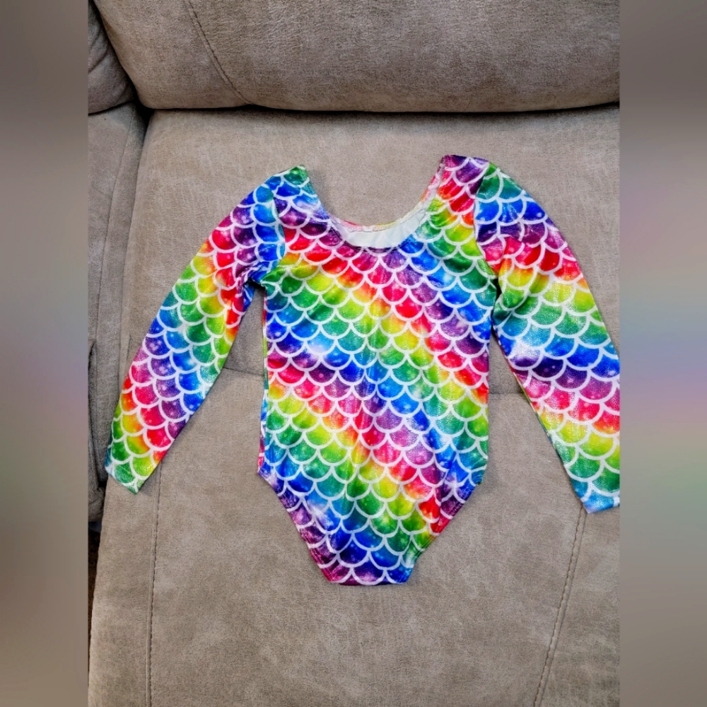 Beautiful multicolor sparkle leotard.